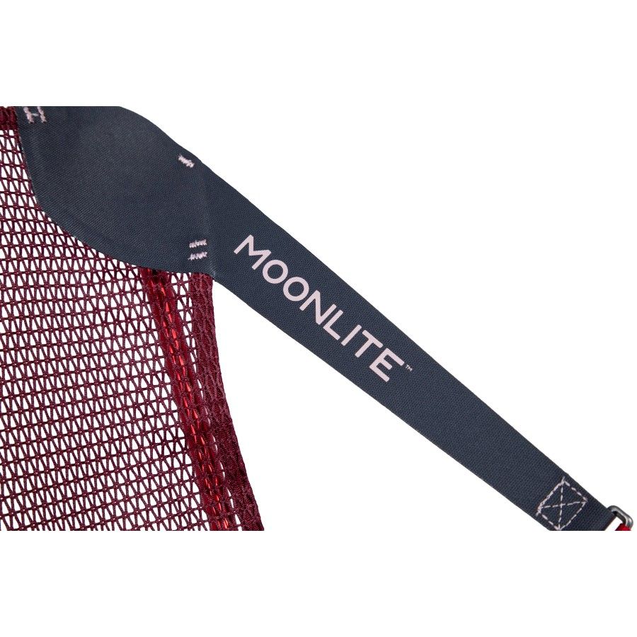 Nemo Moonlite Reclining Camp Chair, silla de camping, rojo