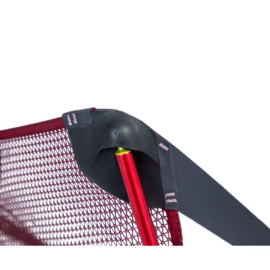 Nemo Moonlite Reclining Camp Chair, silla de camping, rojo