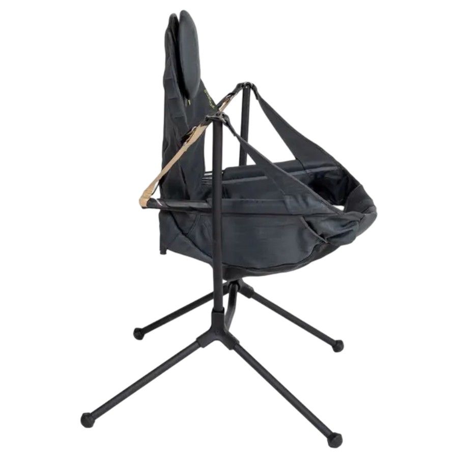 Nemo Stagaze Reclining Camp Chair, kempingová stolička, čierna