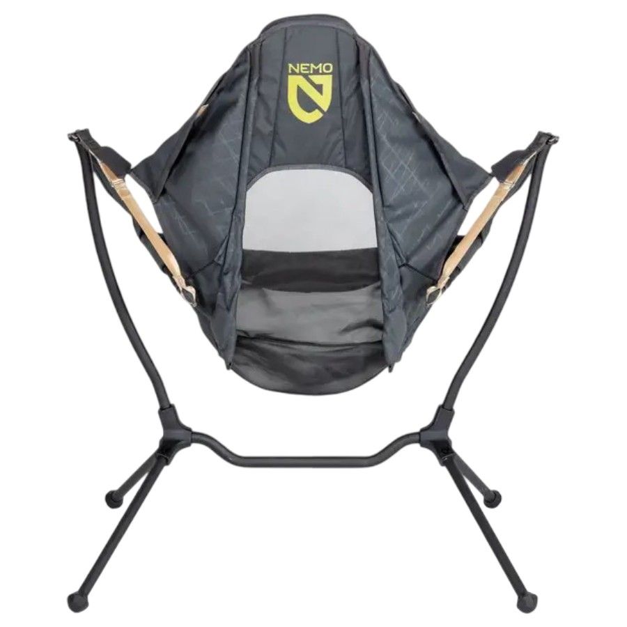 Nemo Stagaze Reclining Camp Chair, kempingová stolička, čierna