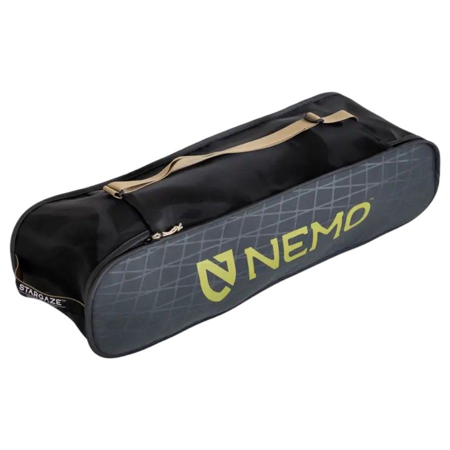 Nemo Stagaze Reclining Camp Chair, kempingová stolička, čierna