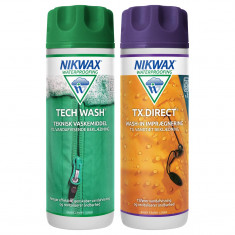 Nikwax Tech Wash + TX Diret Wash-In, 2x300ml