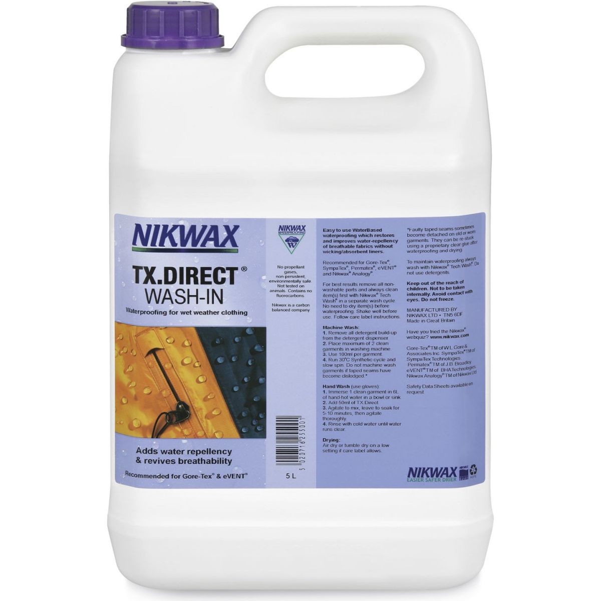 Nikwax TX-Direct mosószer, 5L