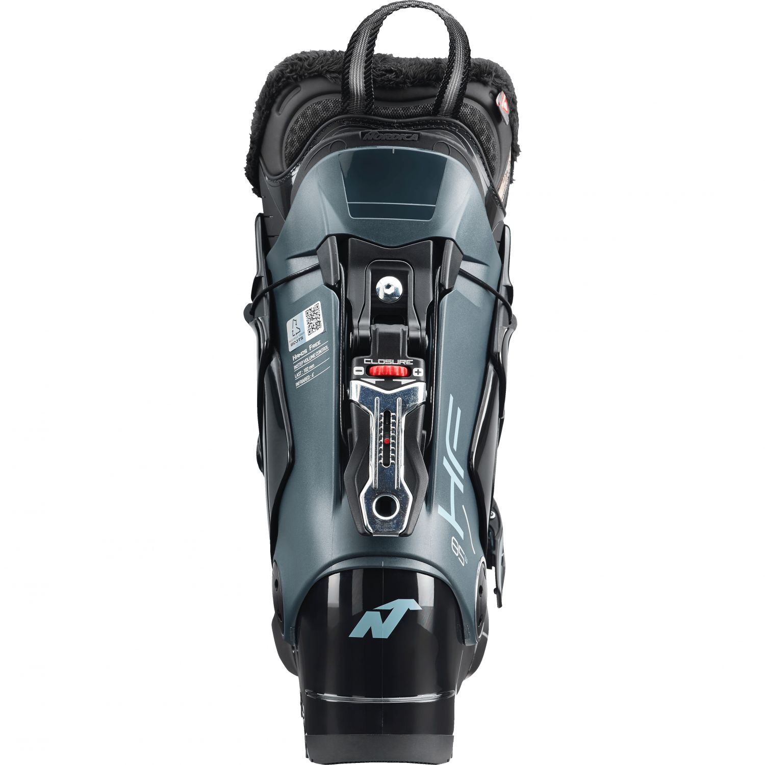 Nordica HF 85 W GW, scarponi da sci, donna, nero