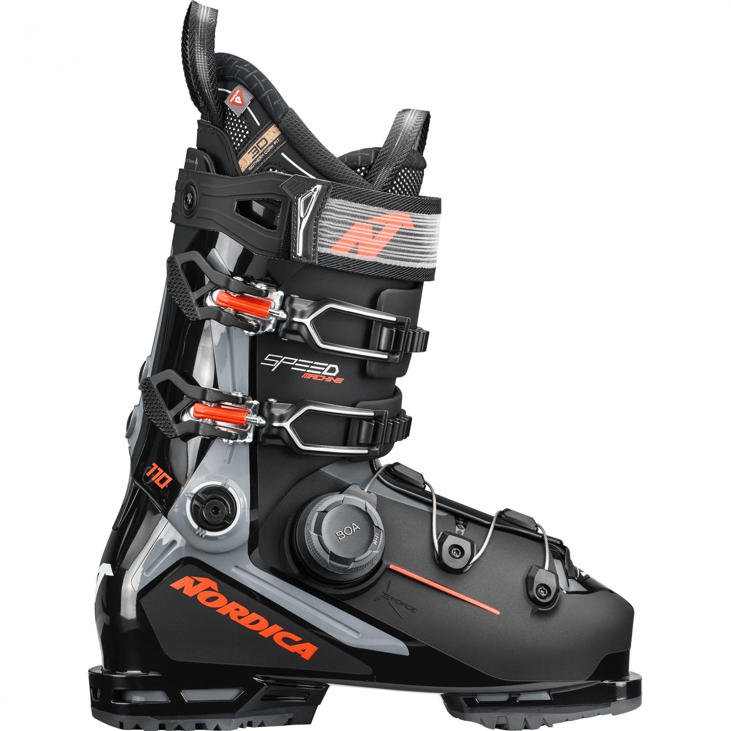 Nordica Speedmachine 3 BOA 110 GW, lyžiarske topánky, pánske, čierna