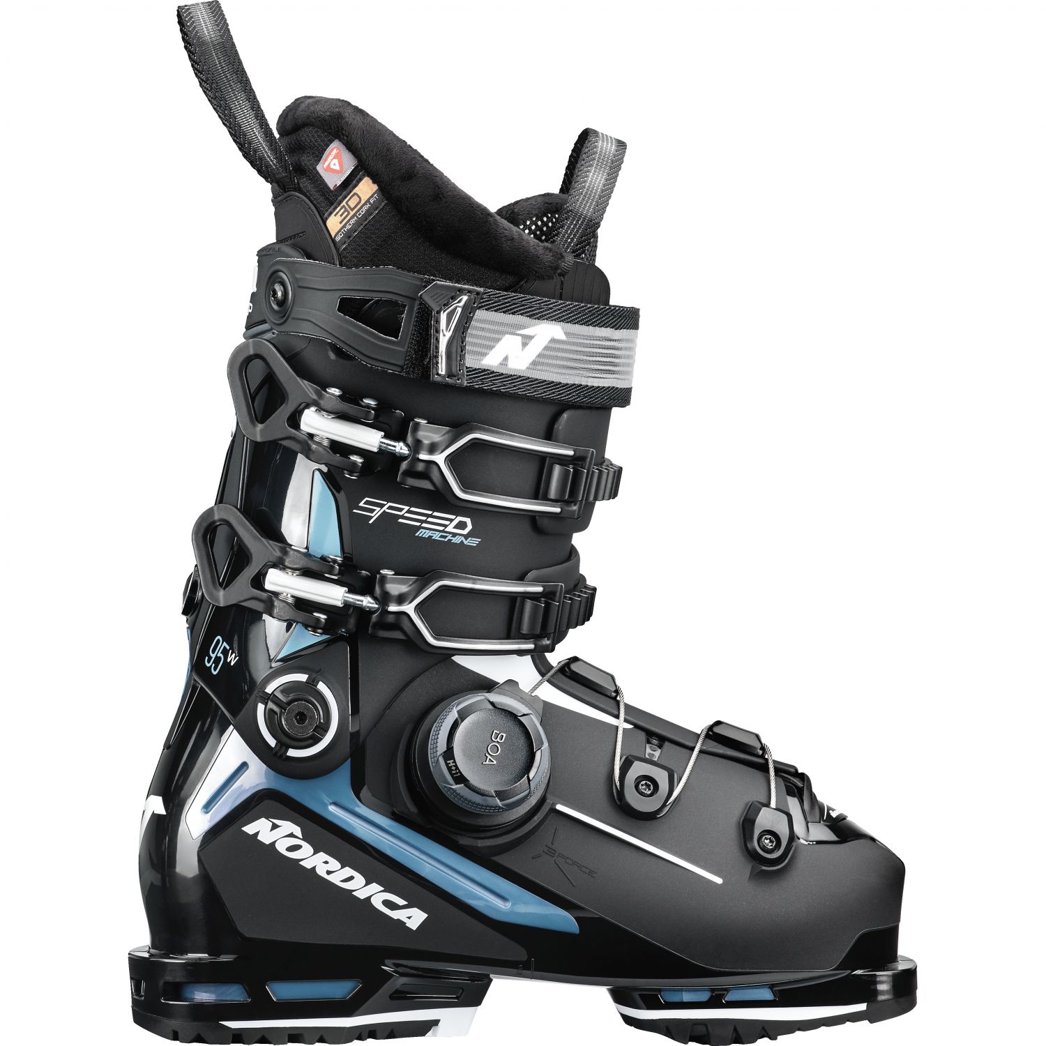 Nordica Speedmachine 3 BOA 95 W GW, lyžiarske topánky, dámske, čierne