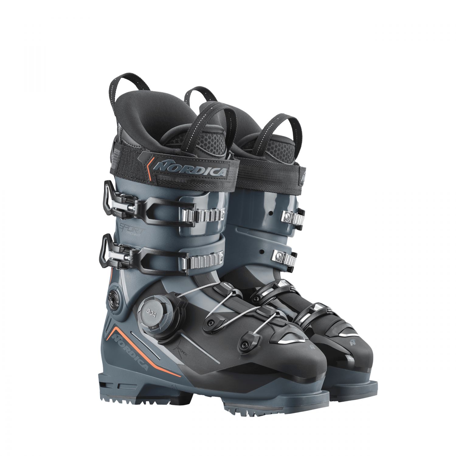 Nordica Sportmachine 3 100 BOA, botas de esqui, masculino, verde/preto