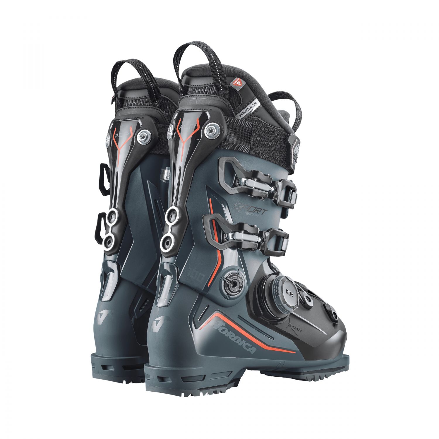 Nordica Sportmachine 3 100 BOA, lyžiarske topánky, pánske, zelená/čierna