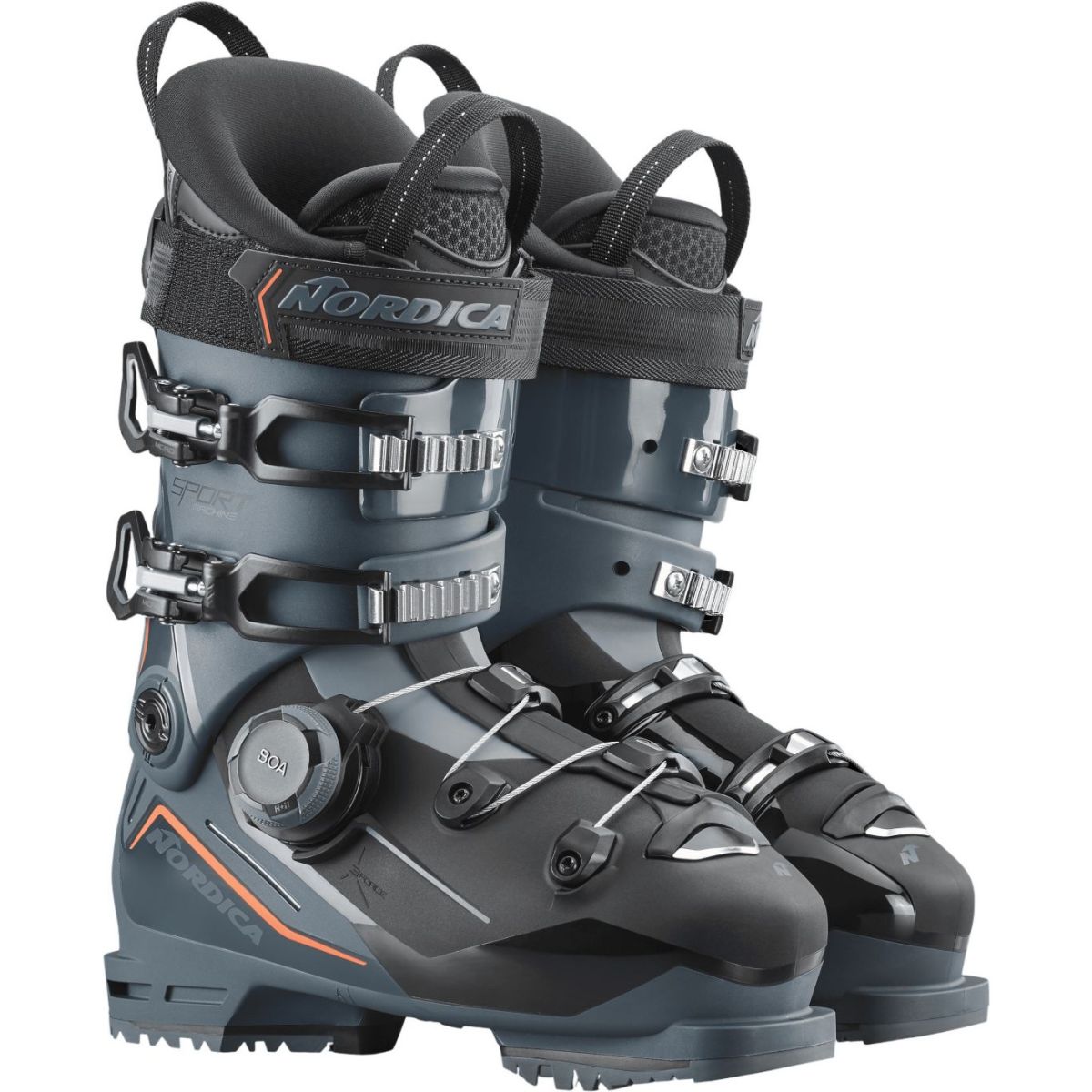 Nordica Sportmachine 3 100 BOA, scarponi da sci, uomo, verde/nero