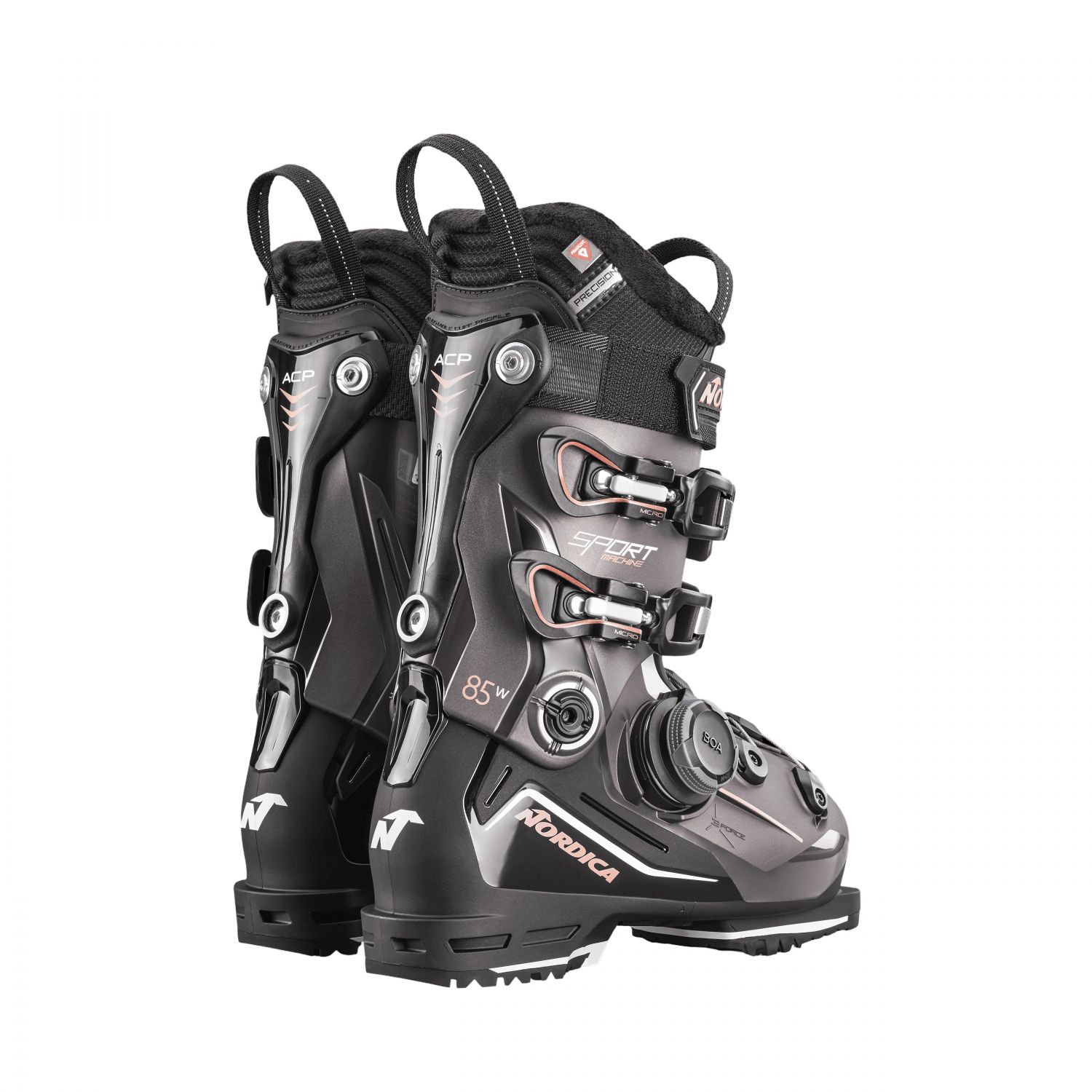 Nordica Sportmachine 3 85 W BOA, lyžiarske topánky, dámske, bronzová/čierna