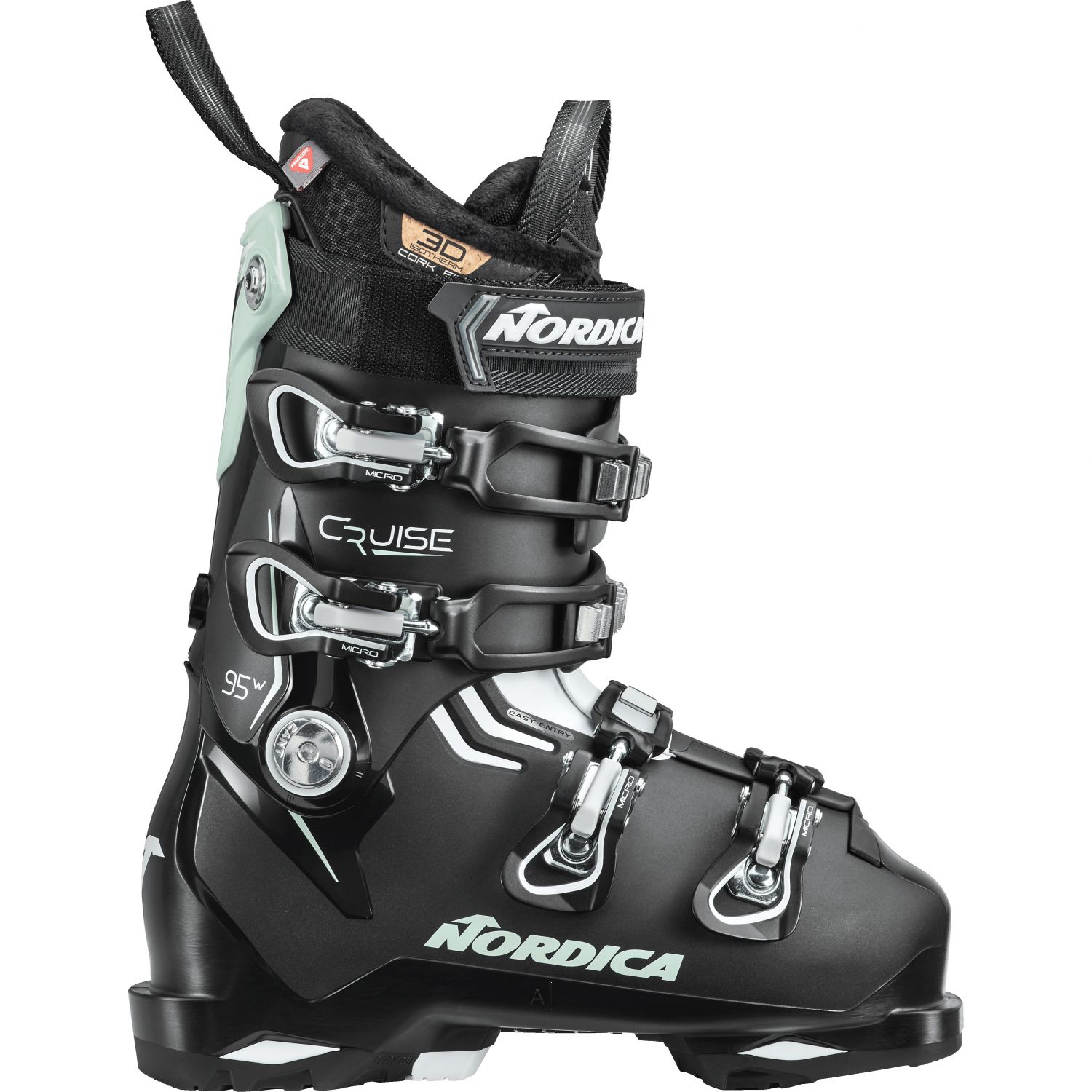 Nordica The Cruise 95 W GW, buty narciarskie, damskie, czarne