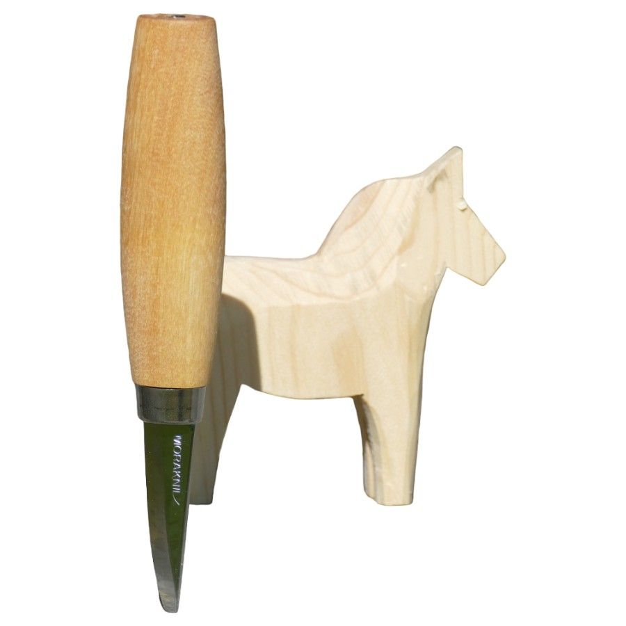 Nôž Mora Woodcarving 120 (LC), rezbársky nástroj, prírodný