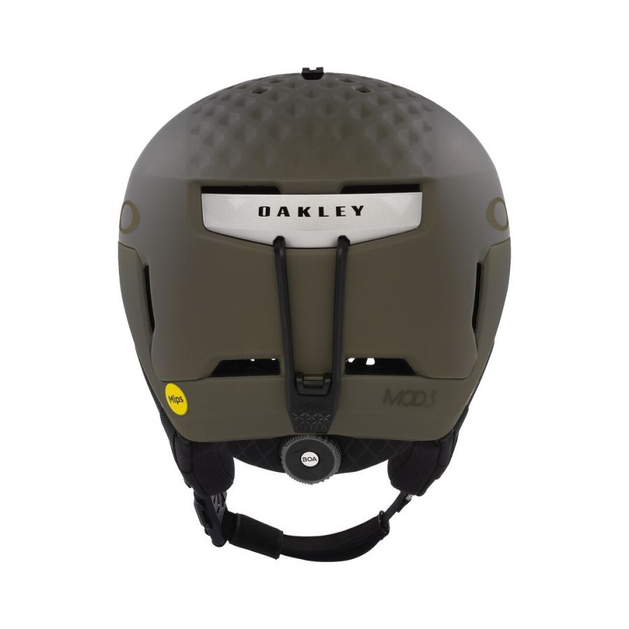 Oakley MOD3, casco da sci, dark brush