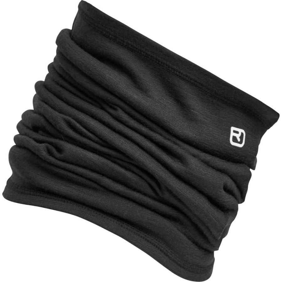 Ortovox 185 Merino, aquecedor de pescoço, preto