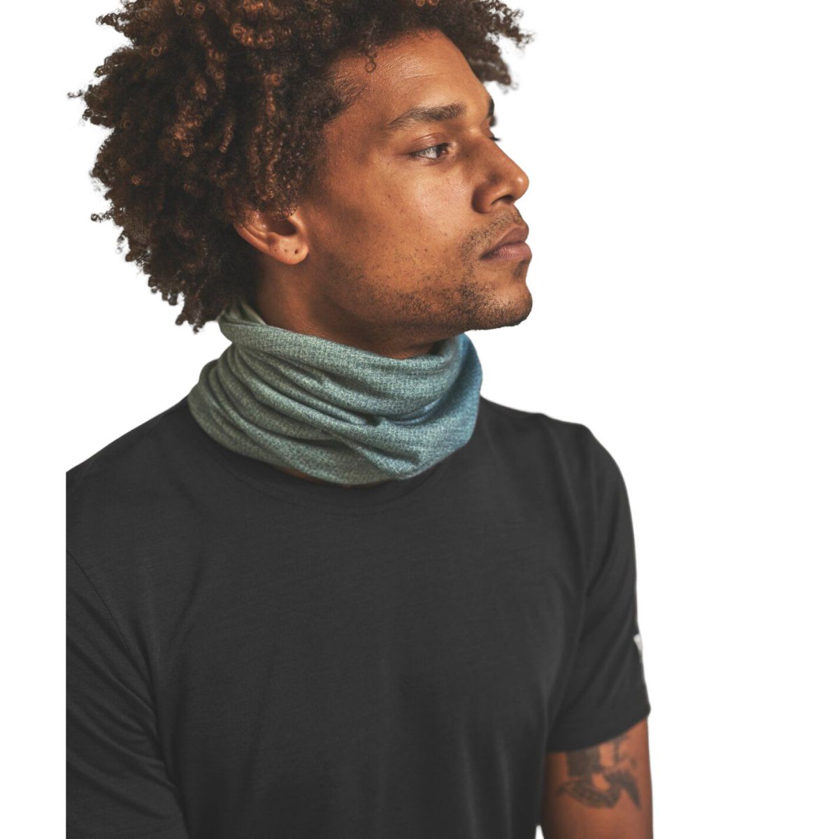 Ortovox 185 Merino, kauluri, vihreä