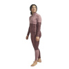 Ortovox 185 Rock'n'Wool Zip Neck, dame, lyserød