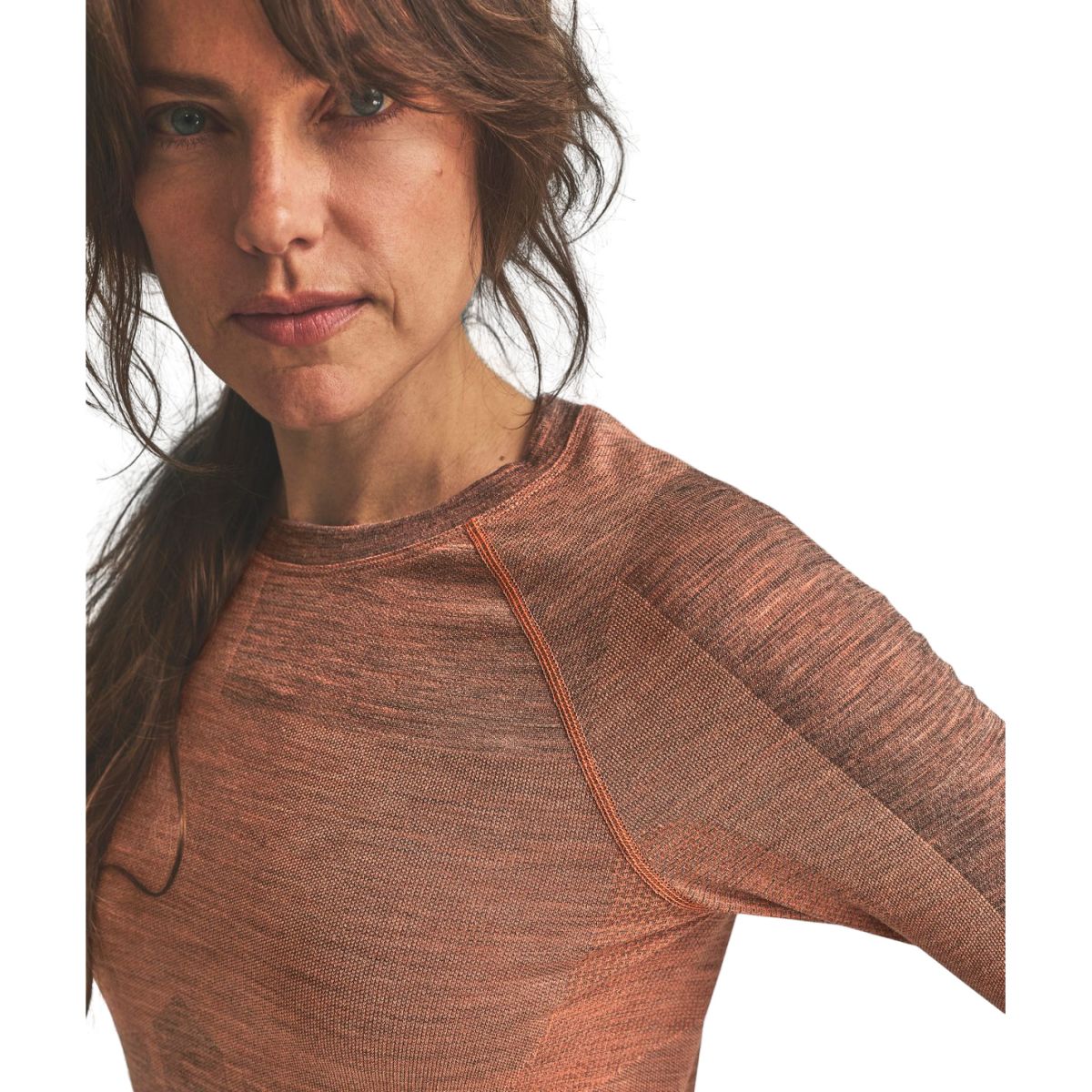 Ortovox 230 Competition Long Sleeve, Dam, Orange