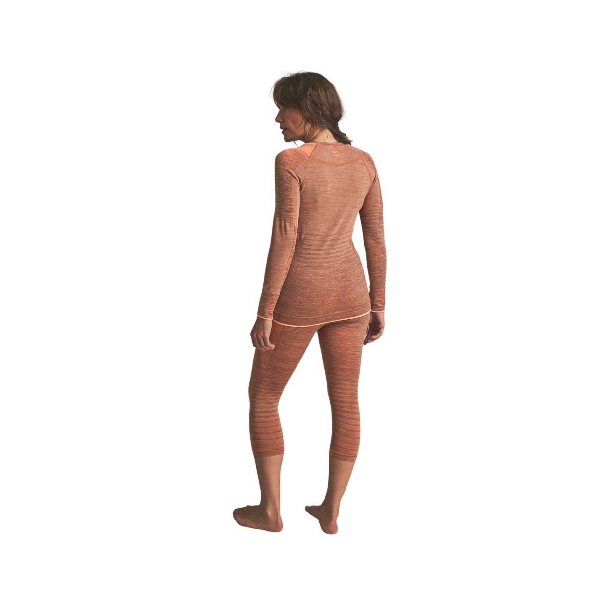 Ortovox 230 Competition Long Sleeve, Dam, Orange