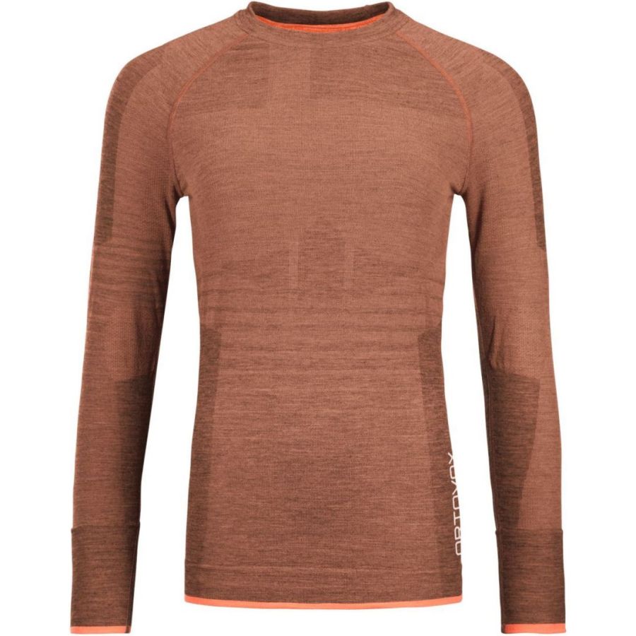 Ortovox 230 Competition Long Sleeve, Dame, Faded Tangerine
