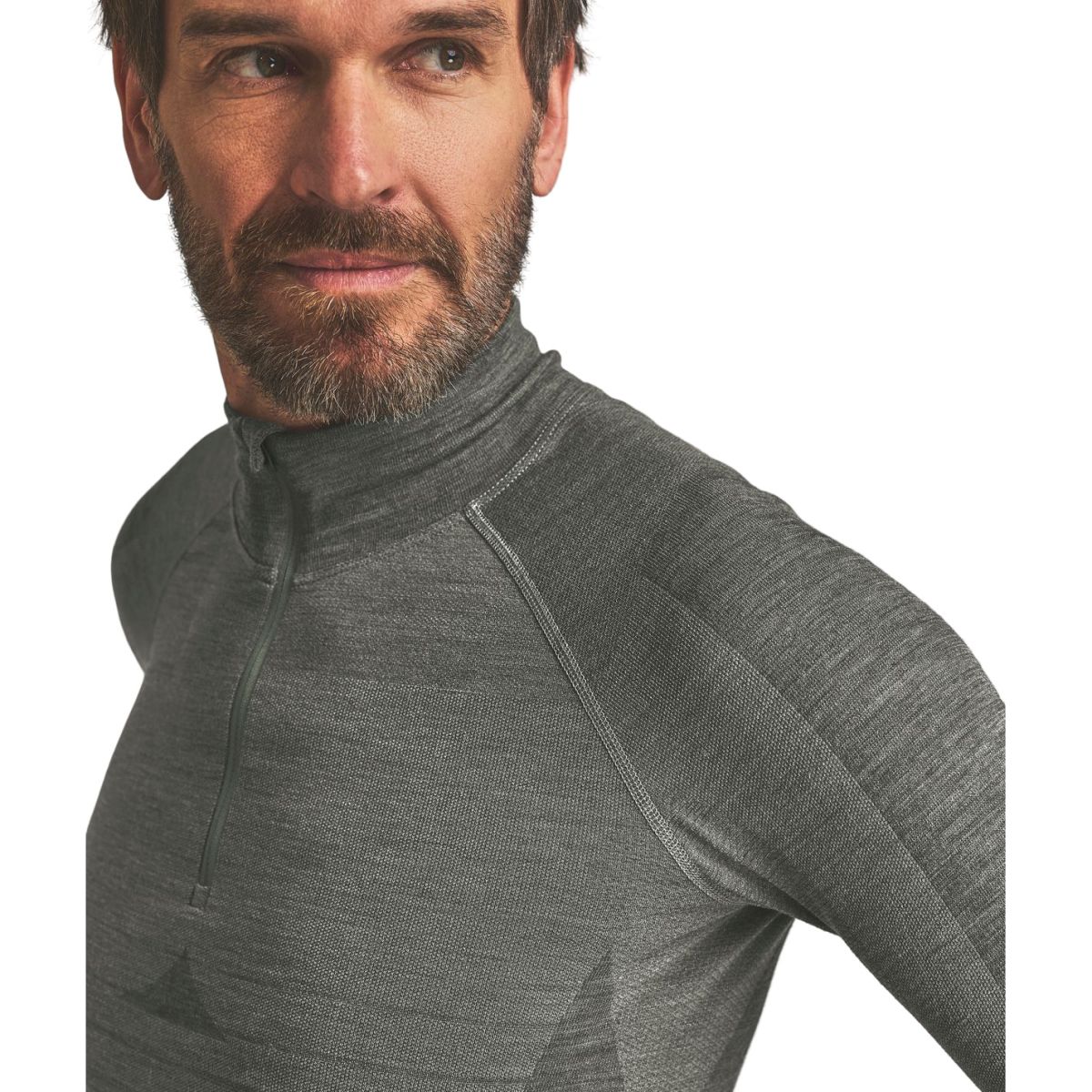 Ortovox 230 Competition Zip Neck, Herr, Grön