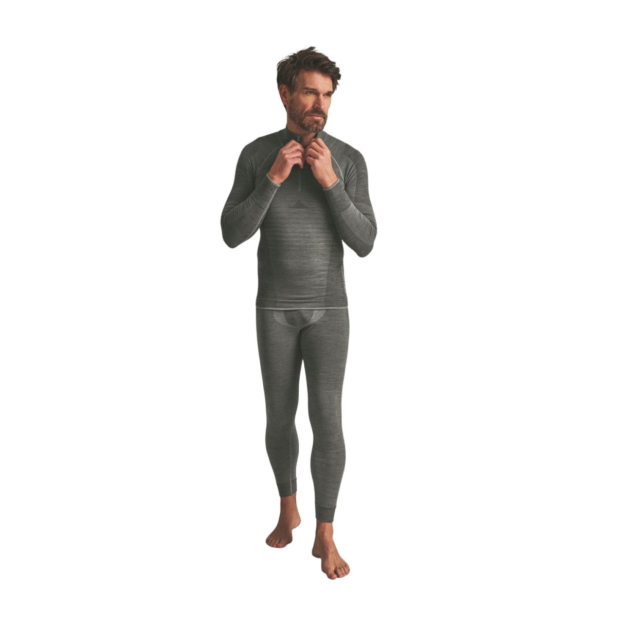 Ortovox 230 Competition Zip Neck, Herr, Grön
