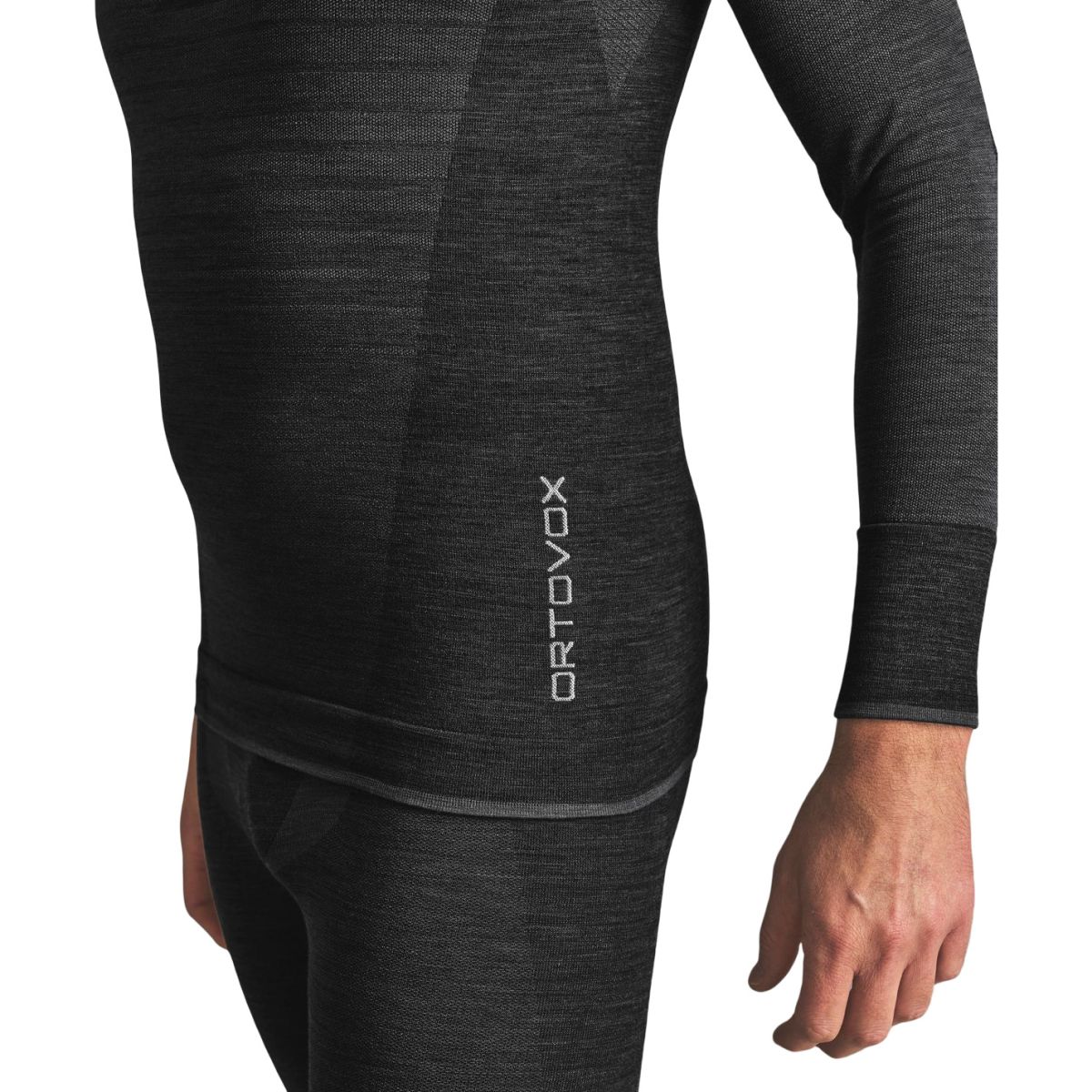 Ortovox 230 Competition Zip Neck, Herre, Black Raven