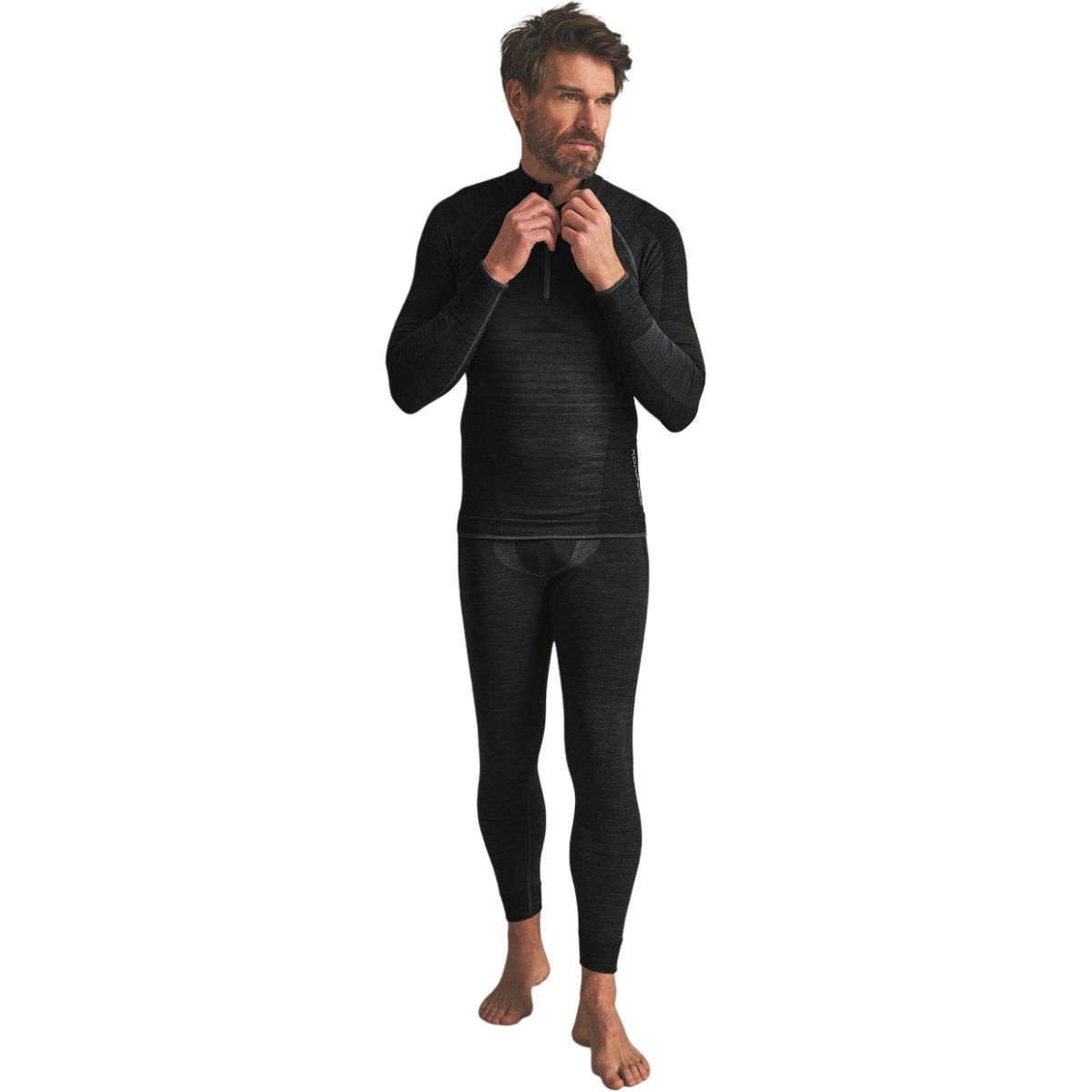 Ortovox 230 Competition Zip Neck, herre, sort