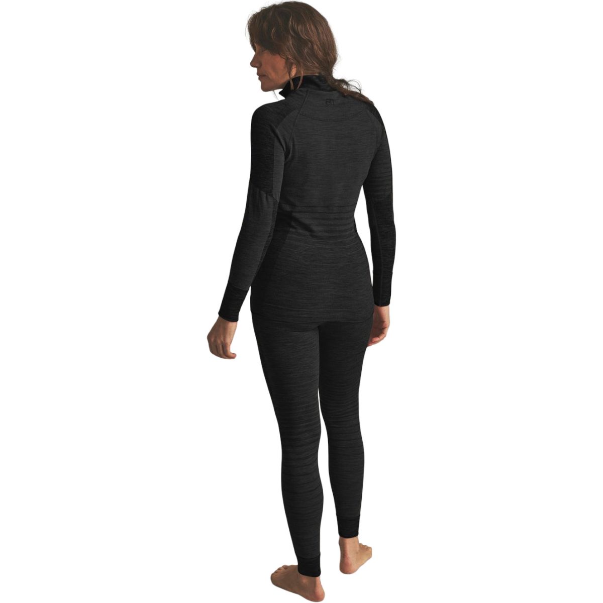Ortovox 230 Competition Zip Neck, mulher, preto