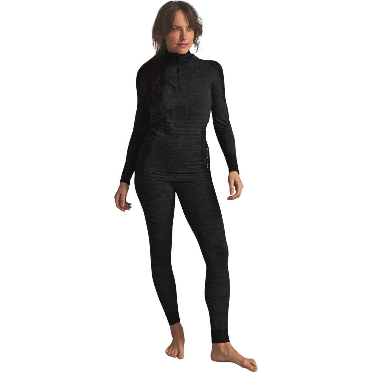 Ortovox 230 Competition Zip Neck, mulher, preto