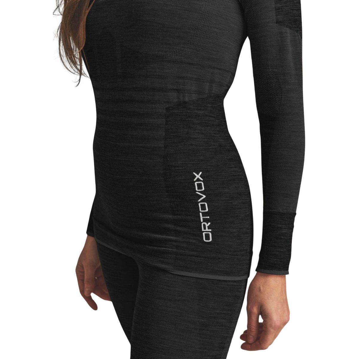 Ortovox 230 Competition Zip Neck, mulher, preto