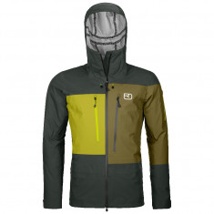 Ortovox 3L Deep Shell, Skalljakke, Herre, Green Pine