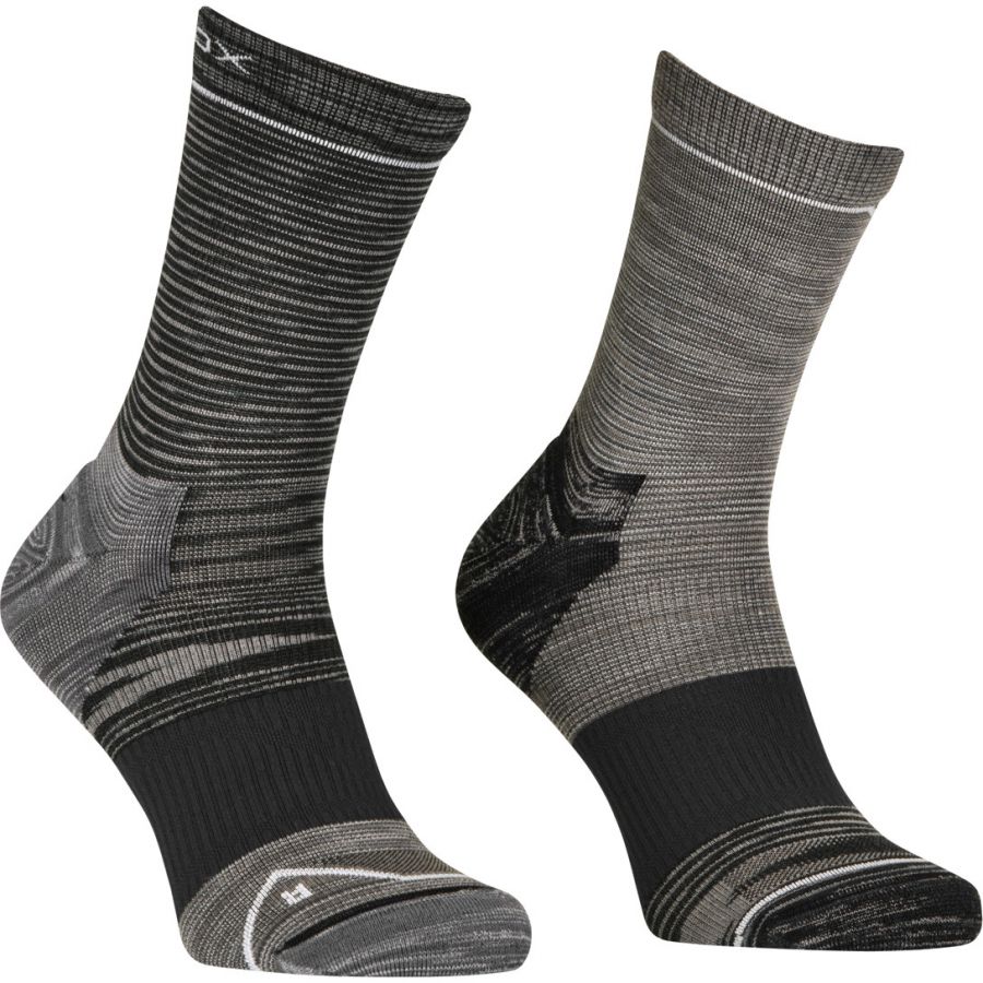 Ortovox Alpine Mid Socks, hommes, gris