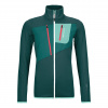 Ortovox Fleece Grid Jacket, femmes, vert foncé