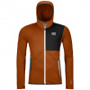 Ortovox Fleece Hoody, Herre, Bristle Brown