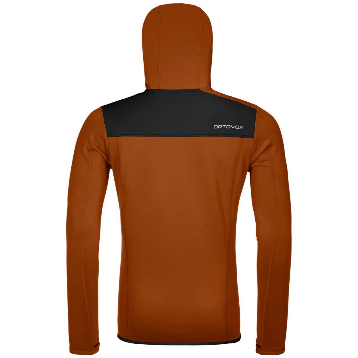 Ortovox Fleece Hoody, meneer, bruin