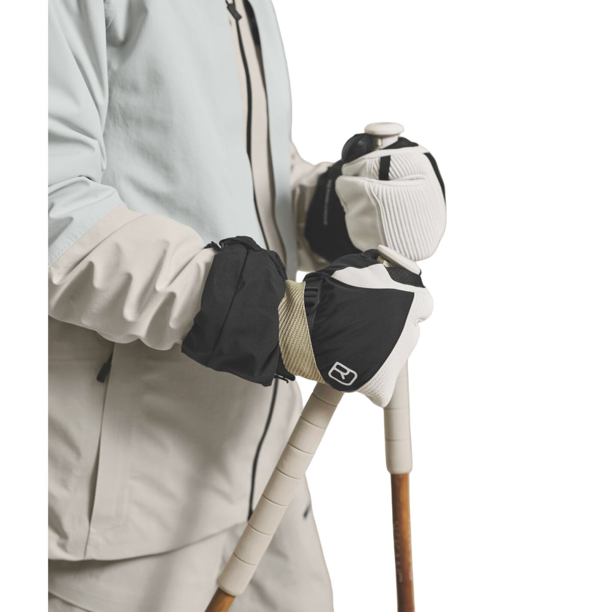 Ortovox Freeride 3 Finger Pro, skihandsker, sort