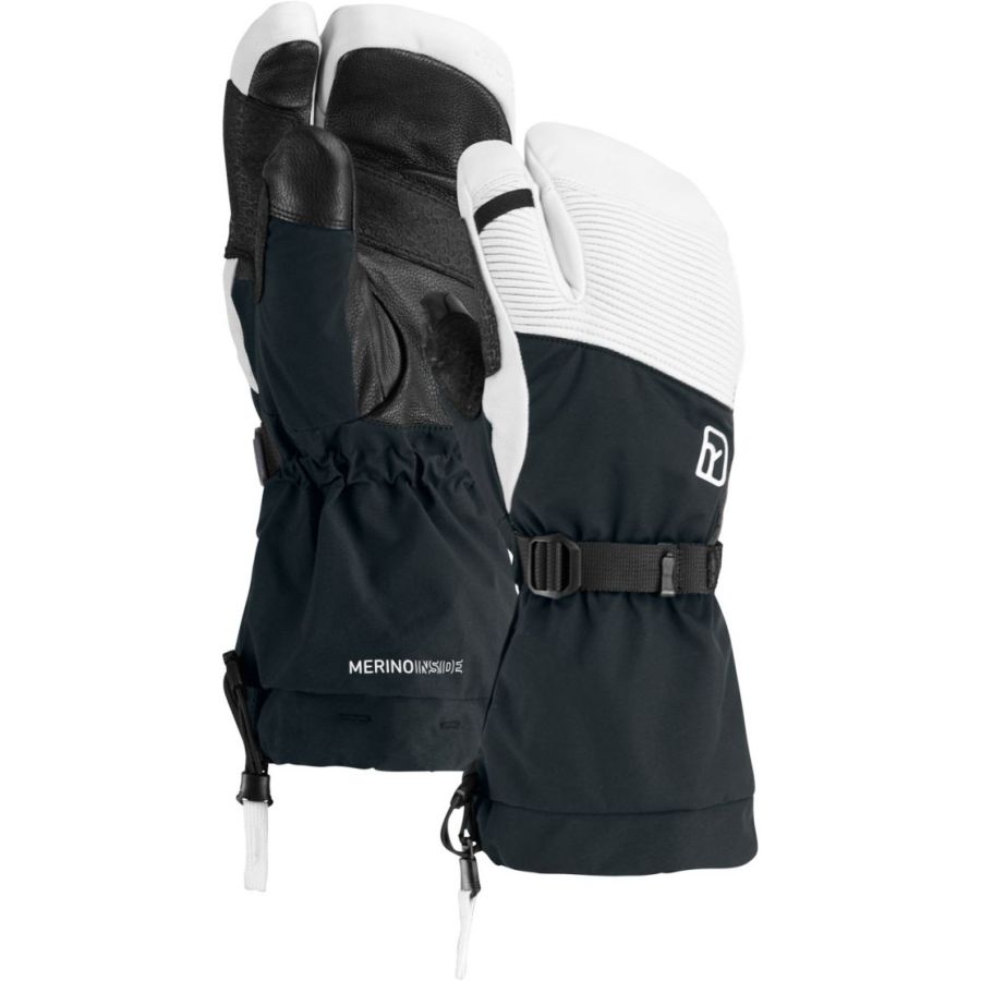 Ortovox Freeride 3 Finger Pro, skihandsker, sort