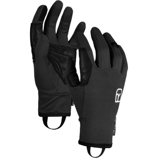 Ortovox Freeride 3 Finger Pro, Skihansker, Black Raven