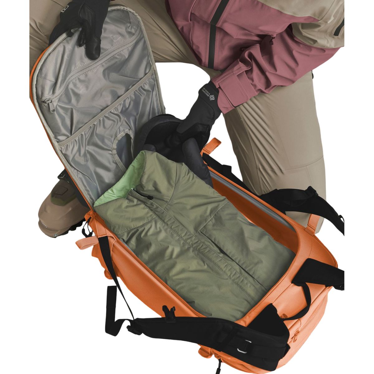 Ortovox Haute Route 30L S, rucsac pentru schi, portocaliu