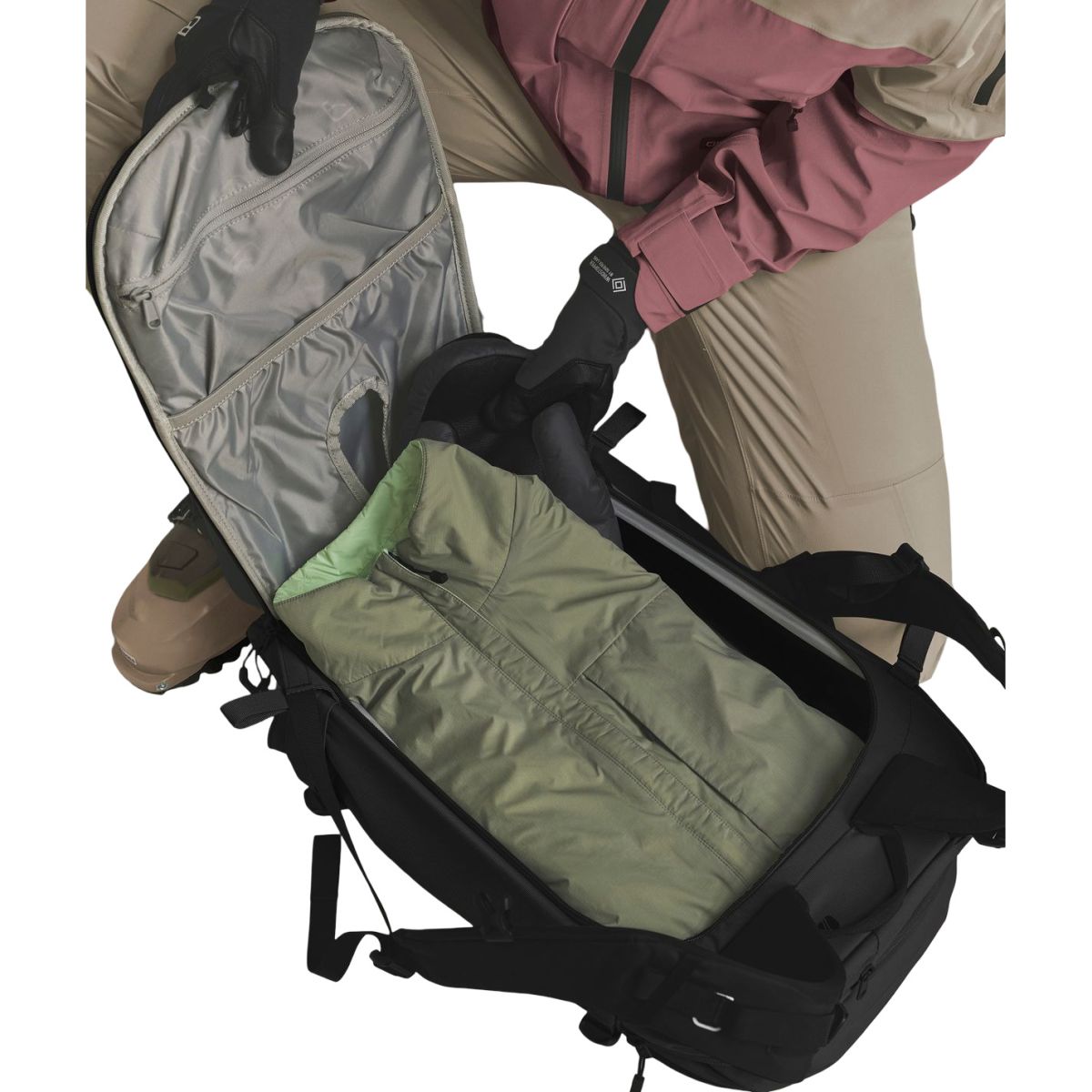 Ortovox Haute Route 30L S, sac à dos de ski, noir