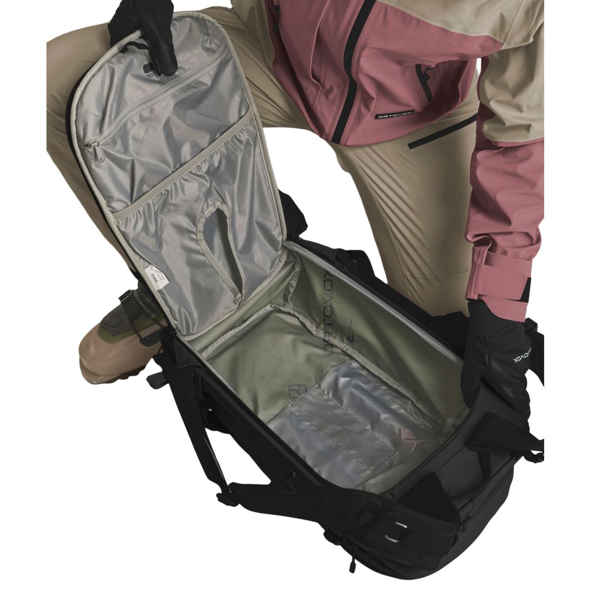 Ortovox Haute Route 30L S, zaino da sci, nero