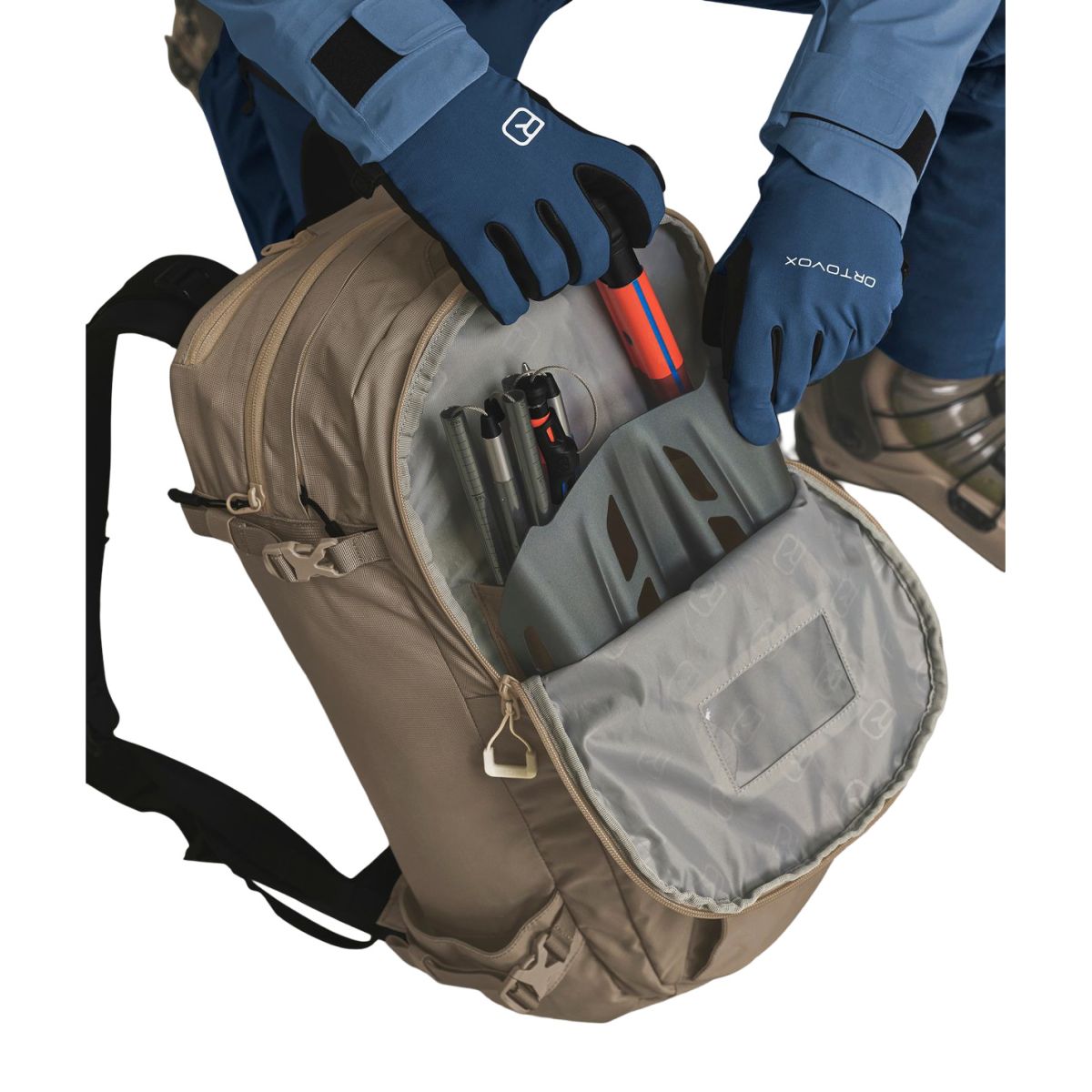 Ortovox Haute Route 32L, zaino da sci, marrone