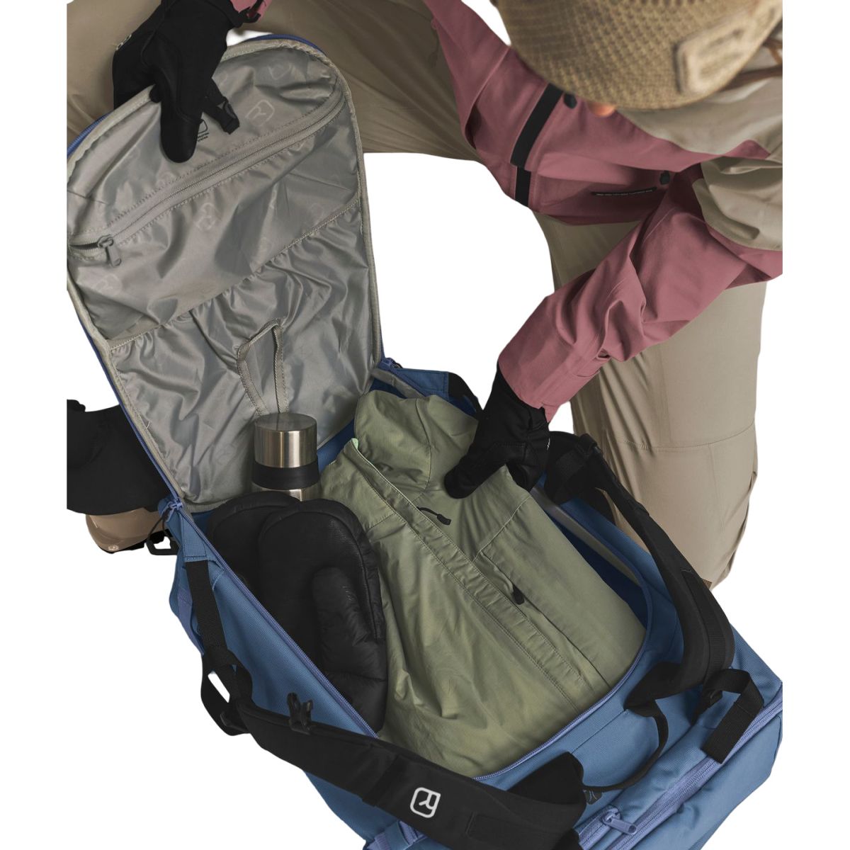 Ortovox Haute Route 38L S, zaino da sci, blu