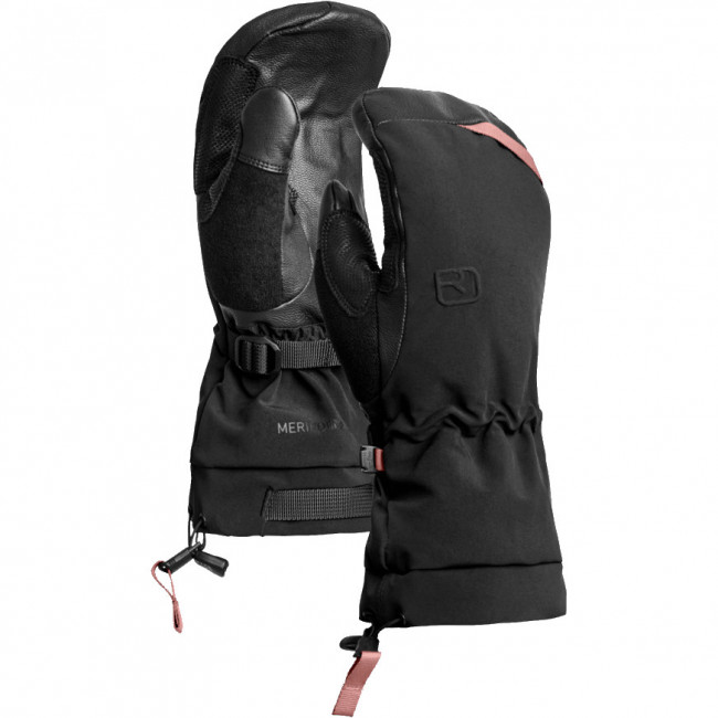 Ortovox Merino Freeride, lyžiarsky návlek, dámsky, čierny