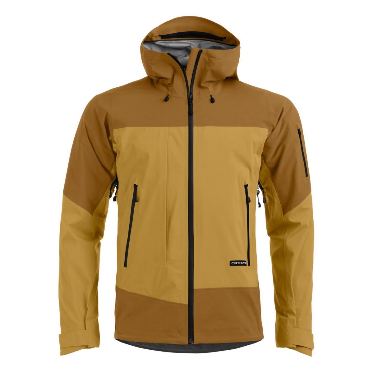 Ortovox Ortler Gore-Tex, giacca da sci, uomo, marrone
