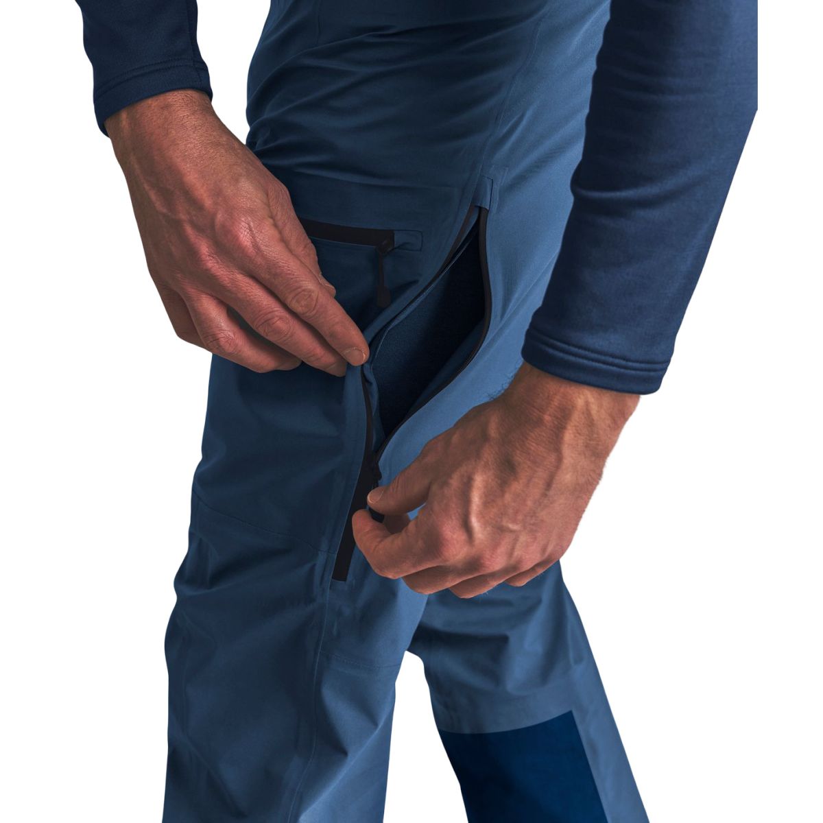 Ortovox Ortler Gore-Tex, lyžiarske nohavice, pánske, modré