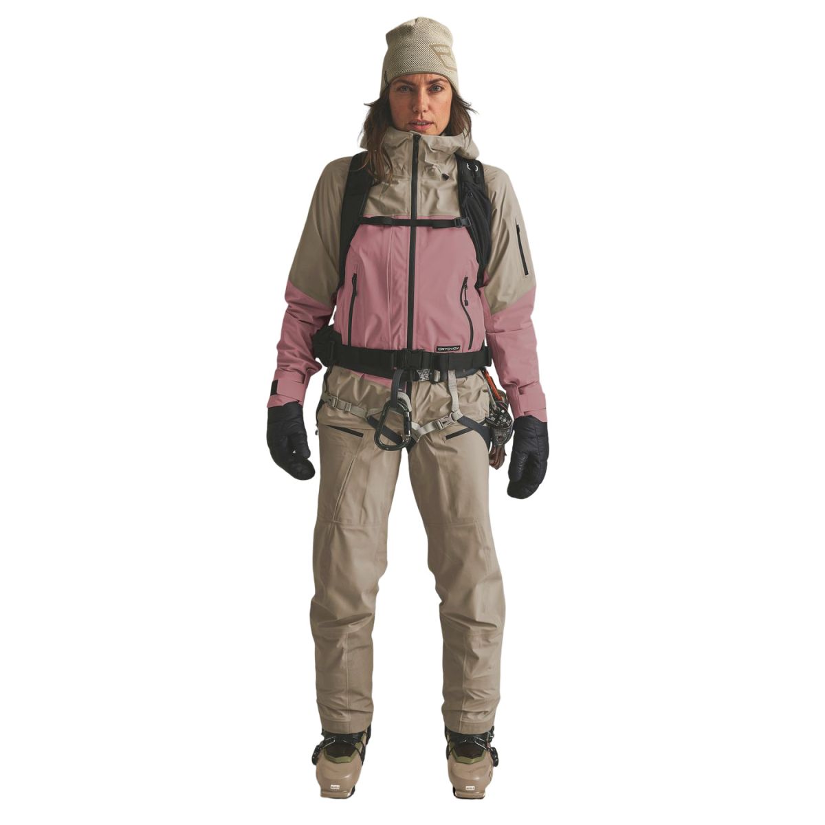 Ortovox Ortler Gore-Tex, pantalon de ski, femme, brun