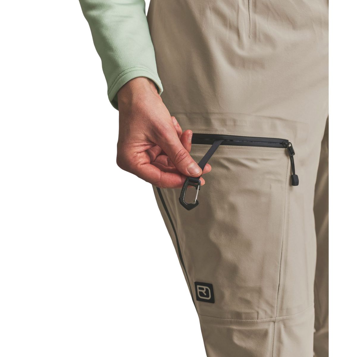 Ortovox Ortler Gore-Tex, pantaloni da sci, donna, marrone