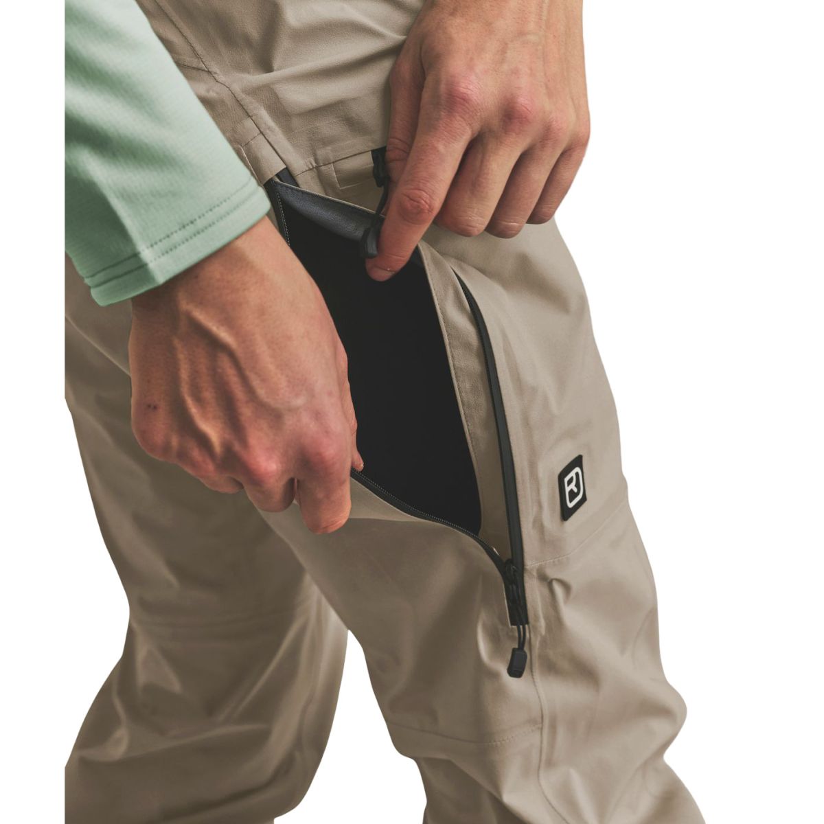 Ortovox Ortler Gore-Tex, pantaloni da sci, donna, marrone