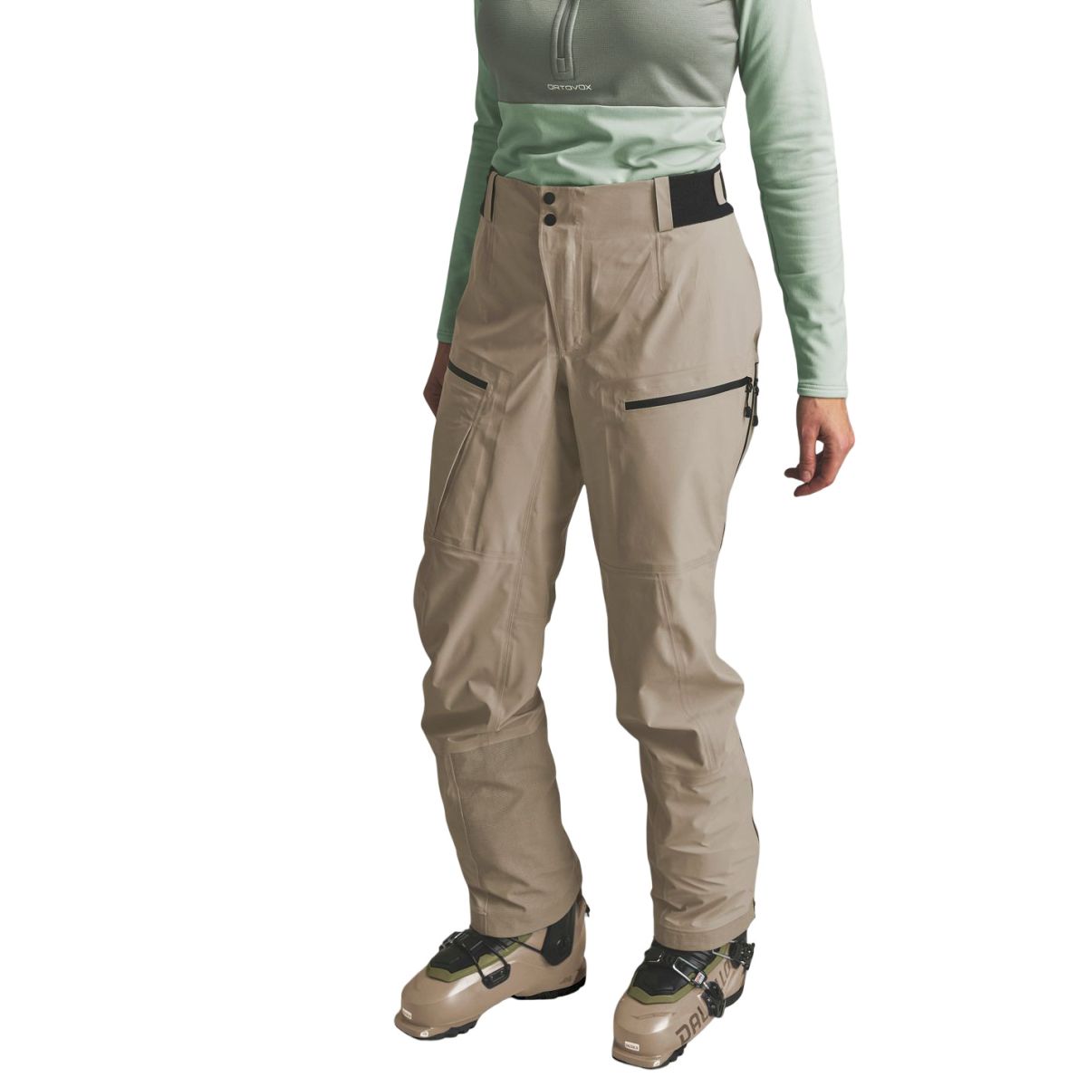 Ortovox Ortler Gore-Tex, skibroek, dames, bruin